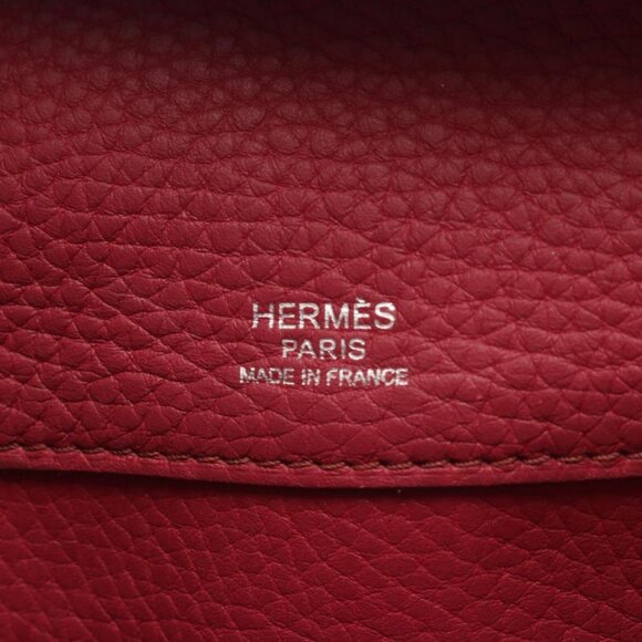 Hermes Handbag Atlas 35 Rosewood Leather Rosewood Brown - Picture 4 of 11